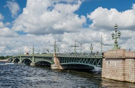 Troitsky Bridge in Russia, Northwestern | Architecture - Rated 3.9