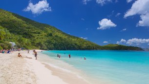 Trunk Bay in USA, Virgin Islands | Beaches - Rated 4