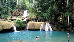 YS Falls in Jamaica, Saint Elizabeth Parish | Waterfalls - Rated 3.7