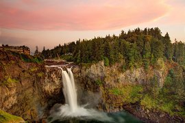 Snoqualmie Falls in USA, Washington | Waterfalls - Rated 3.8