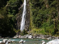 Thunder Creek Falls in New Zealand, West Coast | Waterfalls - Rated 3.6