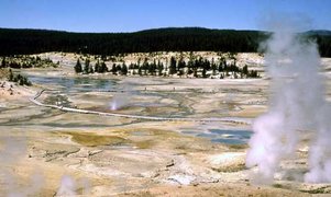 Norris Geyser Basin in USA, Wyoming | Geysers - Rated 4