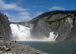 Virginia Falls in Canada, Northwest Territories | Waterfalls - Rated 0.8