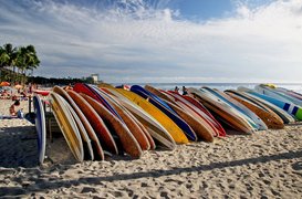 Waikiki Beach in USA, Hawaii | Surfing,Beaches - Rated 3.8