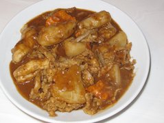 Bahamian Stewed Conch - National Main Courses in Bahamas