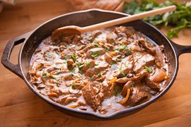 Beef Stroganoff - National Main Courses in Colombia