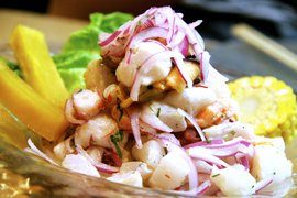 Ceviche Mixto - National Cold Appetizers in Peru
