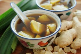 Chinese Sweet Potato Ginger Dessert Soup - National Desserts in China