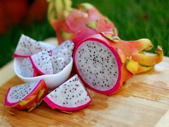 Lao Dragonfruit - National Desserts in Laos