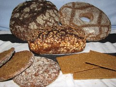 Finnish Rye Bread - National Main Courses in Finland