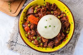Fufu - National Side Dishes in Republic of the Congo