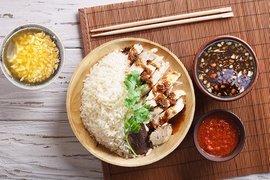 Hainanese Chicken Rice - National Main Courses in Singapore