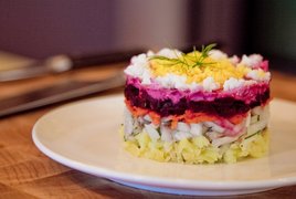 Herring Under a Fur Coat - National Salads in Russia