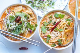 Khao Poon - National Soups in Laos