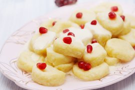 Lazy Dumplings - National Main Courses in Ukraine
