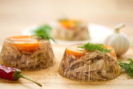 Meat Jelly - National Cold Appetizers in Moldova