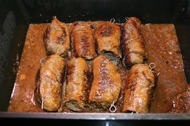 Meat Rolls - National Main Courses in Barbados