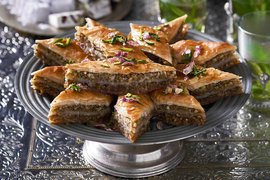 Azerbaijan Pakhlava - National Desserts in Azerbaijan