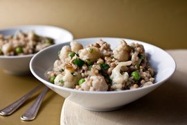 Pearl Barley Risotto - National Side Dishes in Latvia