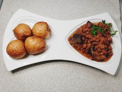 Puff Puff and Beans - National Main Courses in Cameroon