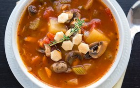 Red Conch Chowder - National Soups in Bahamas