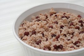 Rice with Pigeon Peas and Coconut - National Main Courses in Panama