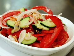 Shakarob - National Salads in Tajikistan