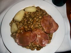 Smoked Pork and Broad Beans - National Main Courses in Luxembourg