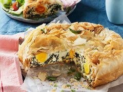 Bacon and Egg Pie - National Main Courses in New Zealand