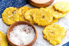 Dominican Tostones - National Main Courses in Dominican Republic