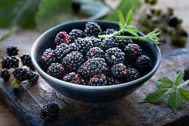 African Blackberries - National Desserts in South Africa