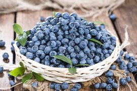 Uruguayan Blueberries - National Desserts in Uruguay