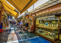 Shopping Street in Greece, Attica | Souvenirs,Clothes,Swimwear,Accessories - Country Helper